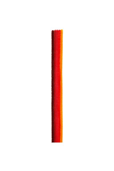 Meyco Set Sarma Plusata Rosu-portocaliu, 30 Cm, 25 Bete