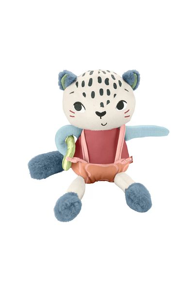 mattel Fisher Price Snow Leopard Plush Toy