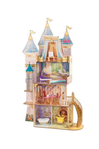 KIDKRAFT Disney Royal Celebration Wooden Doll Play Castle