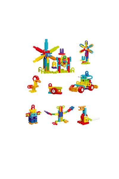 Bufnitel Set De Constructie Steam – zábavné bloky (78 PIESE)