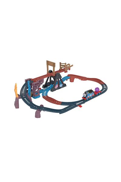 mattel Thomas Crystal Caves Adventure Playset With Thomas Motorized Locomotive