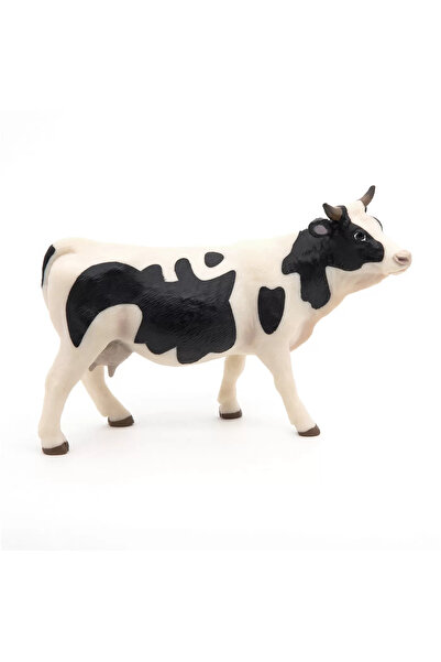 Papo Figurka krávy s černobílou srstí