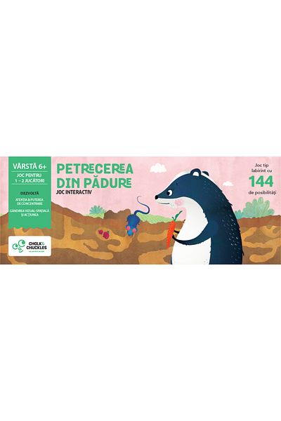 Chalk and Chuckles Joc Interactiv - Petrecerea Din Padure