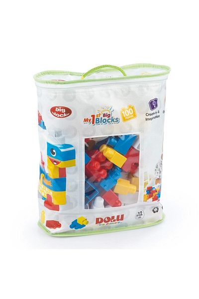 Dolu 5020 Printed Bag - Large Blocks 100 Pieces