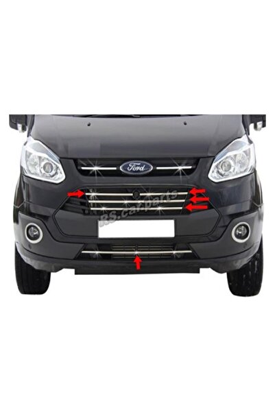 EBAL OTO AKSESUAR Ford Tourneo Custom Krom Ön Panjur 5 Prç. 2012 Ve Üzeri P.ç...