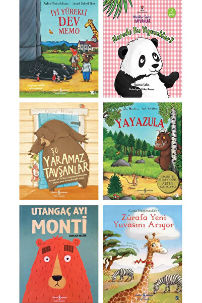 TÜRKİYE İŞ BANKASI KÜLTÜR YAYINLARI Utangaç Ayı Monti Iyilik Iyi Yürekli Dev ...