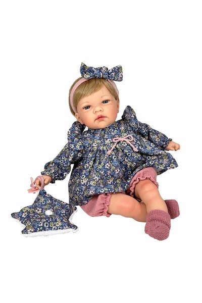 OEM Κούκλα Nines D'onil, Celia Liberty, με ήχους, με μπλε φόρεμα, με άρωμα βα...