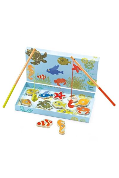 djeco Магнитна игра за улов на рибки - Тропик