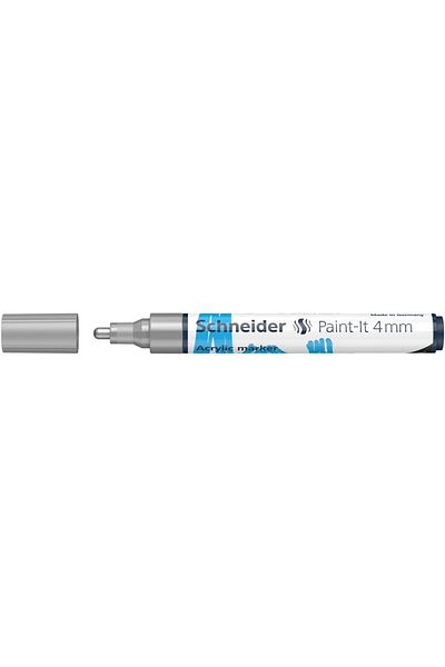 SCHNEIDER Acrylic Paint Marker, Round Tip 4 Mm, Paint-it 320, , 18 Colors