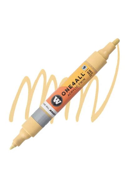 Molotow Acrylic Paint Marker, Dual Tip 1.5 And 4 Mm, One4all, Twin Pumpmarkers, 48 ​​Colors