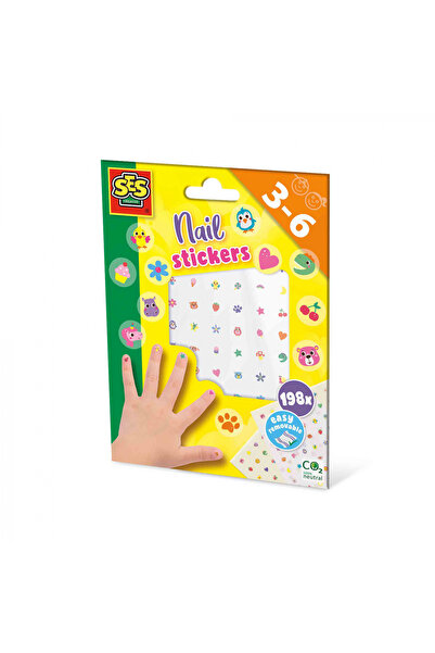 SES Creative Set creativ - Autocolante pentru unghii, copii
