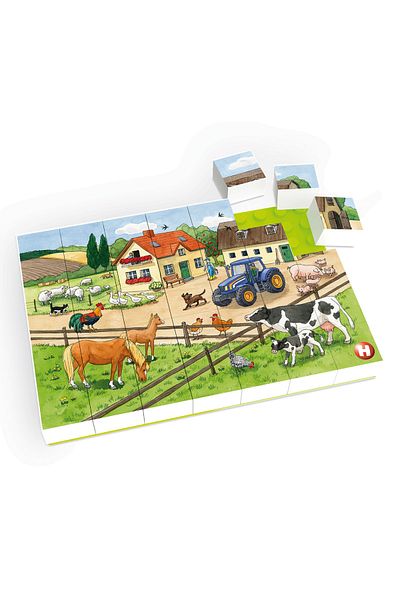 Hubelino Animal Farm Puzzle (35 PIECES)