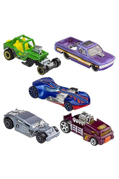 mattel Set 5 Masini Hot Wheels Exposed Engines