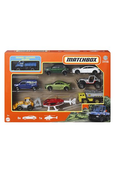 mattel Matchbox Set 9 Masinute Mercedes Benz Unimog U300