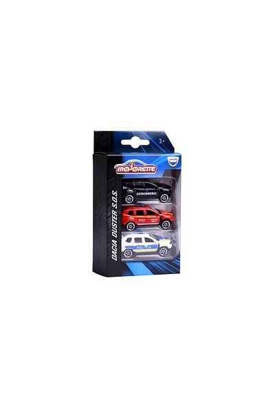 Simba Majorette Set 3 Dacia Duster Metal 7.5cm