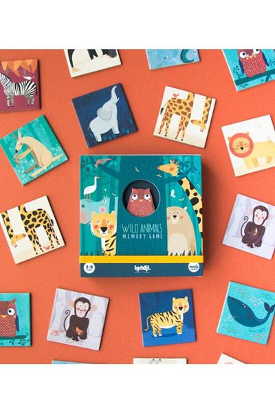 Londji Memory Game - Wild Animals