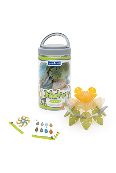 Guidecraft Interlox, Διασυνδεόμενα Φύλλα, 96 Τεμάχια,