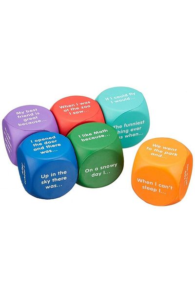 Learning Resources Writing Prompt Cubes