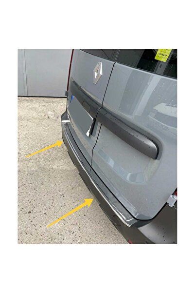 EBAL OTO AKSESUAR Renault Express Krom Arka Tampon Üstü Koruma 2021> Paslanma...