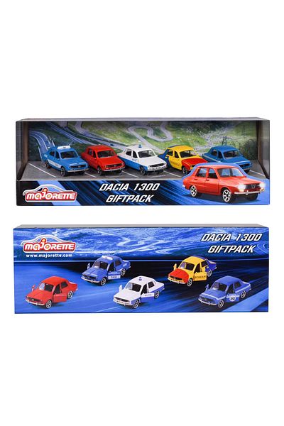 Majorette Set Majorette Dacia 1300 cu 5 masinute