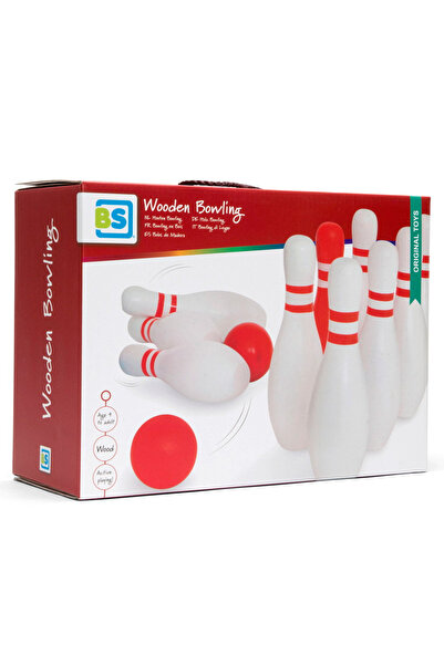 BS Toys Set De Bowling, Popice Din Lemn