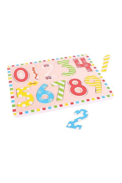 BIGJIGS Toys Puzzle Mare 123