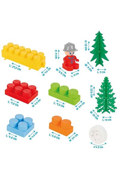 PİLSAN Set constructie Pilsan Master Blocks in Chest 368 piese