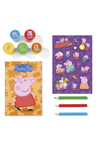 Bambelino Toys Set Creativ Cu Stampile - Peppa Pig