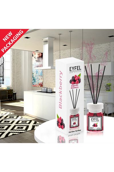 Eyfel Room Air Freshener With Sticks, Berries, 120ml