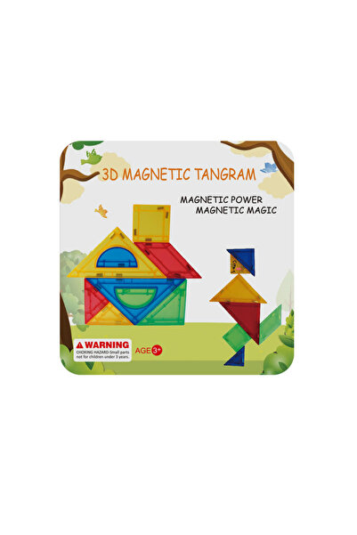 Magplayer Joc De Constructie Magnetic - Tangram - 7 Piese