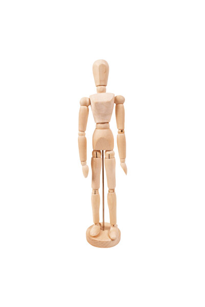 Playbox Ειδώλιο ανθρώπινου σώματος με κινητές αρθρώσεις, σε κάθετη στήριξη, γ...