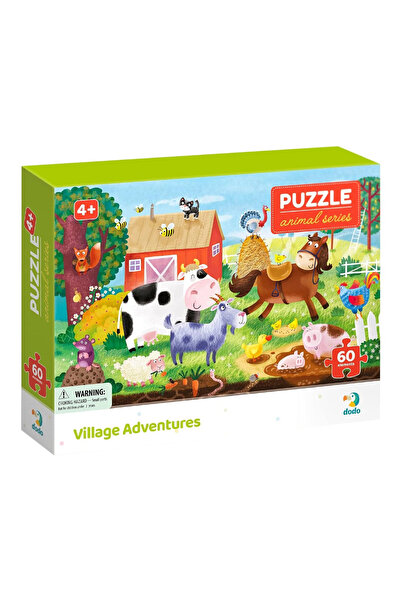 dodotoys Παζλ 60 τεμαχίων, Περιπέτειες σε Φάρμα