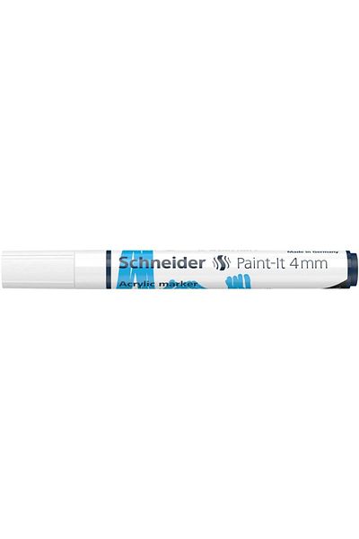 SCHNEIDER Acrylic Paint Marker, Round Tip 4 Mm, Paint-it 320, , 18 Colors