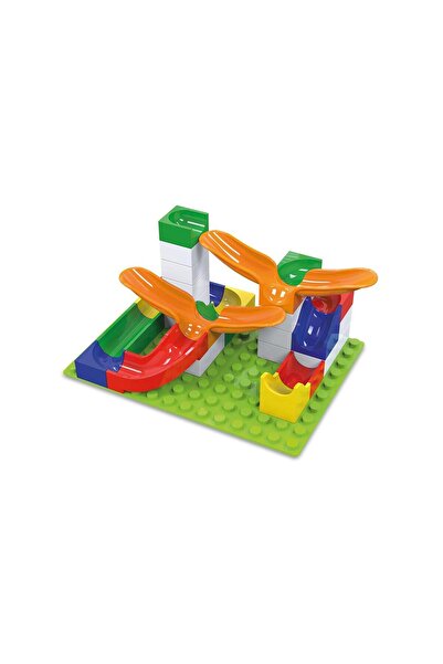 Hubelino Children's Toy Marble Run - Pendulum Extension (46 PIECES)