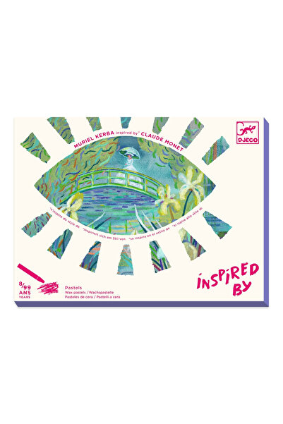 djeco Creative Workshop Water Lily Lake Inspired By Monet,
