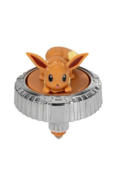 Pokemon - Set de joc Battle Spinner cu figurină, Eevee și Pok Ball