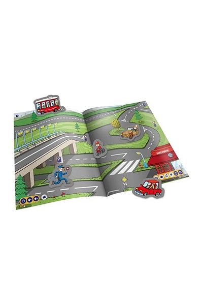 Raspundel Istetel Carte de stickere inteligente responsive - Mijloace de transport