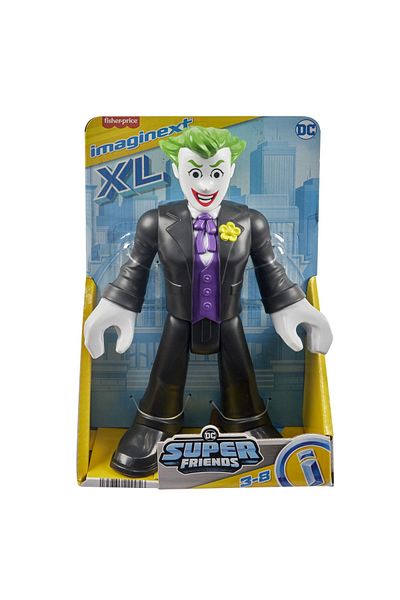 mattel Fisher Price Imaginext Dc Super Friends Figurina Joker Xl