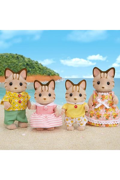 Epoch Φιγούρες Sylvanian Families - Οικογένεια Γατακιών Tart