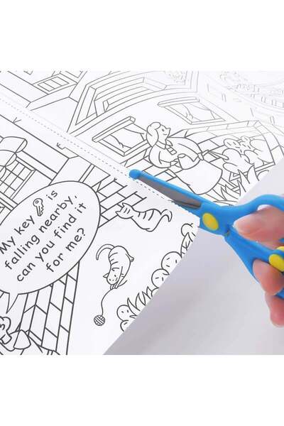 Mideer Coloring Paper Roll - Jungle Theme - 10 M Length