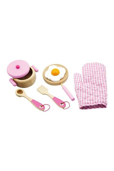 Viga Toys Accesorii De Bucatarie Din Lemn,