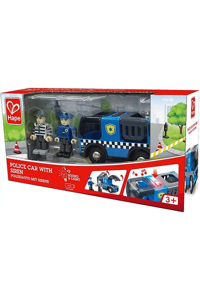 Hape Masina De Politie Cu Sirena,
