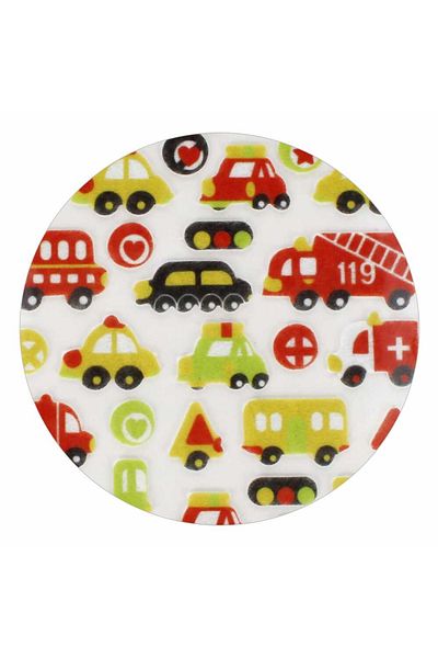 Micostore Self-adhesive Felt Stickers, Car Model