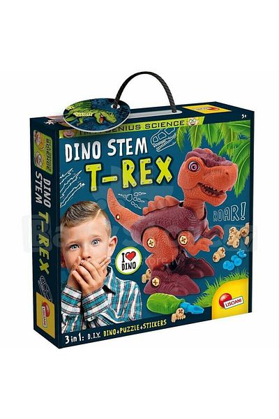 Lisciani Little Genius' Experiments - T-rex Stem Set