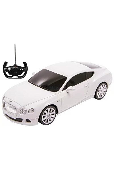 Rastar Remote Control Car Bentley Continental Gt White 1 To 24 Scale