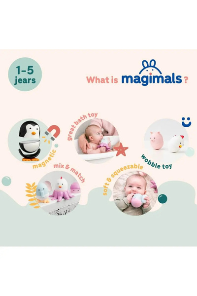 Clicstoys Hra s magnety Magimals Ferma