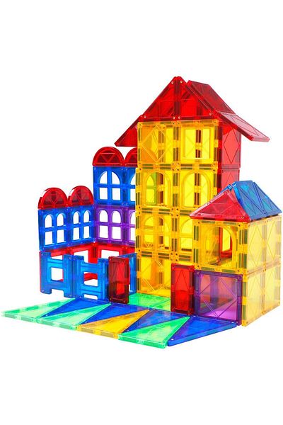 Magplayer 3D Magnetic Construction Set - 100 Pieces