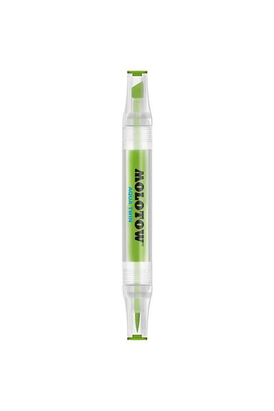 Molotow Marker Cu Varf Dublu Aqua Twin 1mm/2-6mm Yellow Green