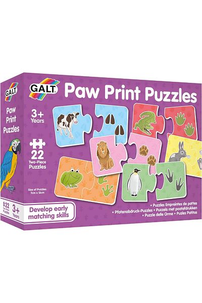 Galt Matching Puzzle - Animals and Their Tracks