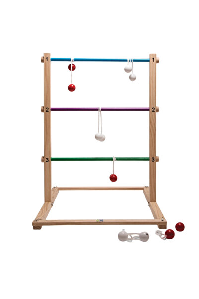 BS Toys Joc De Aruncare La Tinta Cu Bila Pe Bara, Pentru Copii, Ladder Game